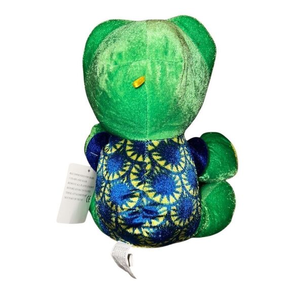 Classic Toy Plush Turtle 15" Green Blue NWT - Picture 3 of 7